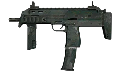 MP7 | Teal Blossom (Well-Worn) item image