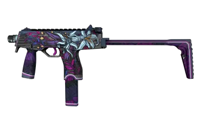 MP9 | Wild Lily (Well-Worn) item image