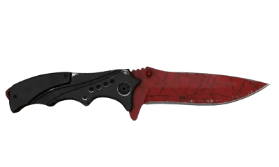 ★ Nomad Knife | Crimson Web (Well-Worn) item image