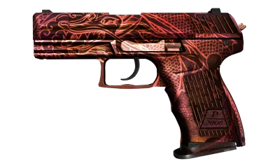 P2000 | Imperial Dragon (Well-Worn) item image