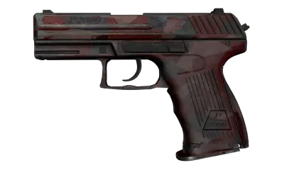 P2000 | Red FragCam (Well-Worn) item image
