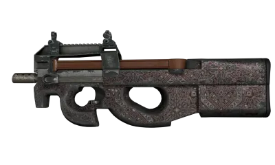 P90 | Baroque Red (Well-Worn) item image