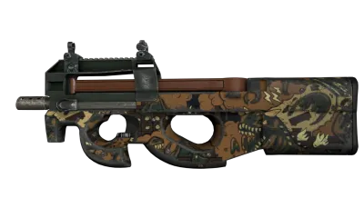 P90 | Cocoa Rampage (Well-Worn) item image
