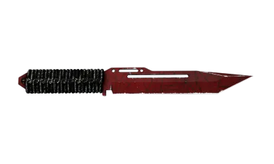 ★ Paracord Knife | Crimson Web (Well-Worn) item image