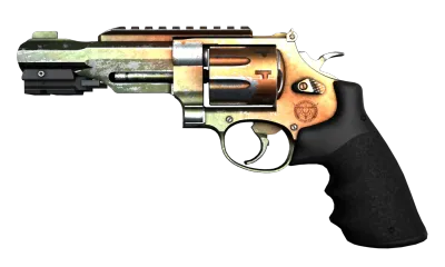 R8 Revolver | Amber Fade (Well-Worn) item image