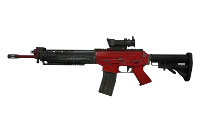 SG 553 | Candy Apple (Well-Worn) item image