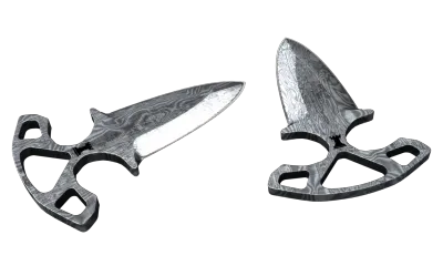 ★ Shadow Daggers | Damascus Steel (Well-Worn) item image