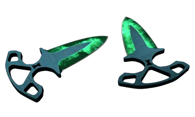 ★ Shadow Daggers | Gamma Doppler (Factory New) - Emerald item image