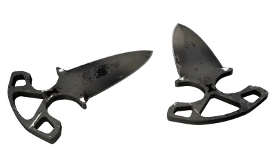 ★ Shadow Daggers | Scorched (Well-Worn) item image