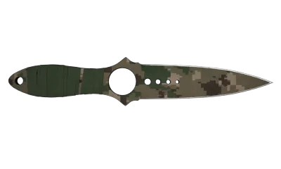 ★ Skeleton Knife | Forest DDPAT (Well-Worn) item image