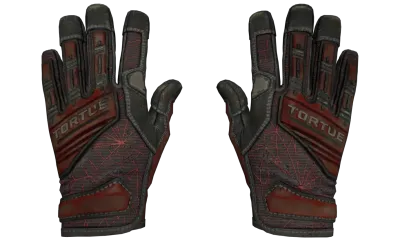 ★ Specialist Gloves | Crimson Web (Well-Worn) item image