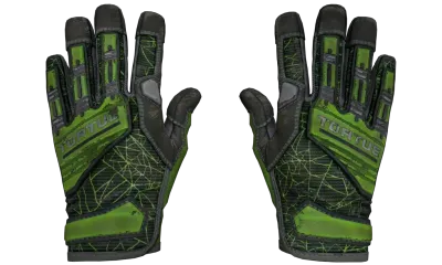 ★ Specialist Gloves | Emerald Web (Well-Worn) item image