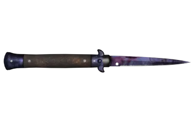 ★ Stiletto Knife | Doppler (Factory New) - Black Pearl item image
