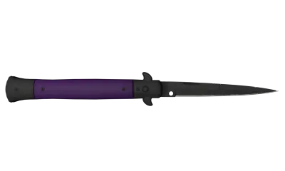★ StatTrak™ Stiletto Knife | Ultraviolet (Minimal Wear) item image