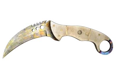 ★ Talon Knife | Case Hardened (Well-Worn) item image