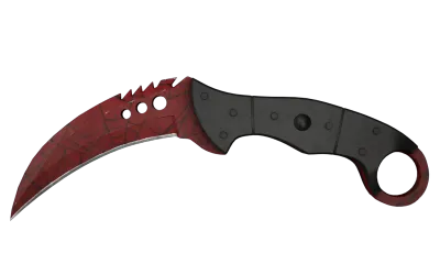 ★ StatTrak™ Talon Knife | Crimson Web (Minimal Wear) item image