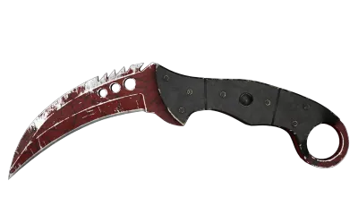 ★ StatTrak™ Talon Knife | Crimson Web (Battle-Scarred) item image