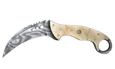 ★ Talon Knife | Damascus Steel (Well-Worn) item image