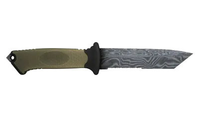 ★ StatTrak™ Ursus Knife | Damascus Steel (Well-Worn) item image