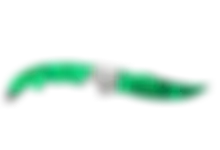 Falchion Knife | Gamma Doppler - Emerald preview