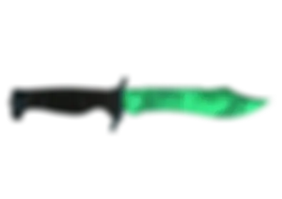 Bowie Knife | Gamma Doppler - Emerald skin image