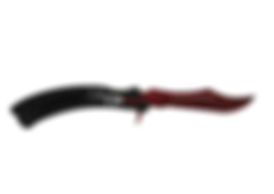 Butterfly Knife | Crimson Web skin image