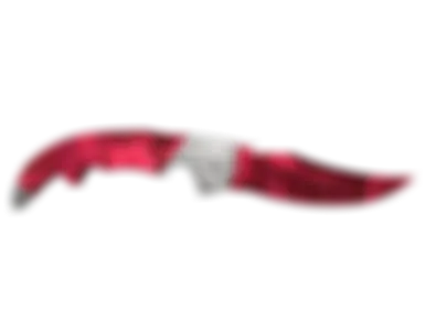 Falchion Knife | Doppler - Ruby skin image