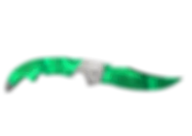 Falchion Knife | Gamma Doppler - Emerald skin image