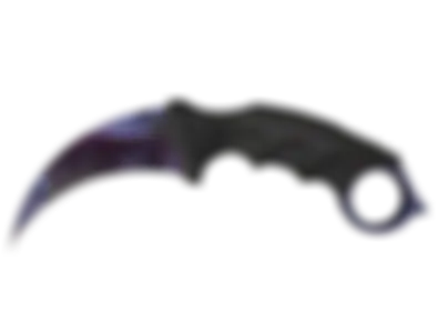 Karambit | Doppler - Black Pearl skin image