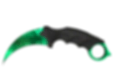 Karambit | Gamma Doppler - Emerald skin image