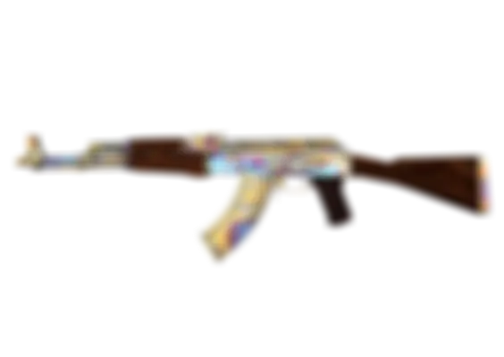 StatTrak™ AK-47 | Case Hardened (Well-Worn) float preview 0 %