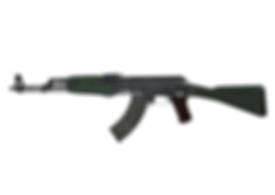 AK-47 | First Class (Well-Worn) float preview 0 %