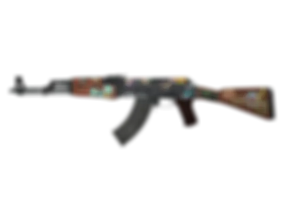 AK-47 | Jet Set (Well-Worn) float preview 0 %