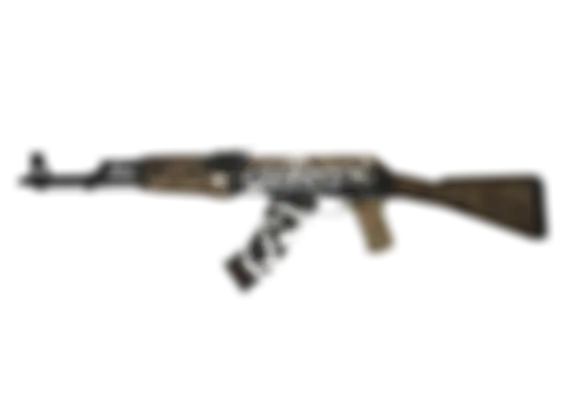 AK-47 | Wasteland Rebel (Well-Worn) float preview 5 %