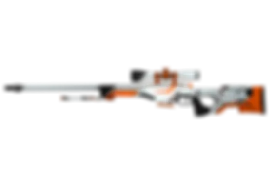 StatTrak™ AWP | Asiimov (Well-Worn) float preview 18 %