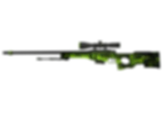 AWP | Containment Breach (Well-Worn) float preview 0 %
