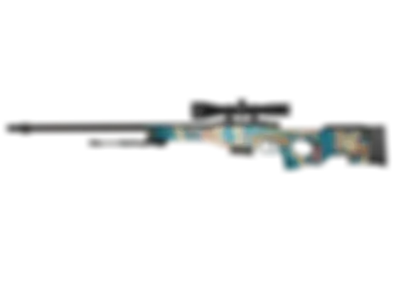 AWP | Silk Tiger (Well-Worn) float preview 0 %