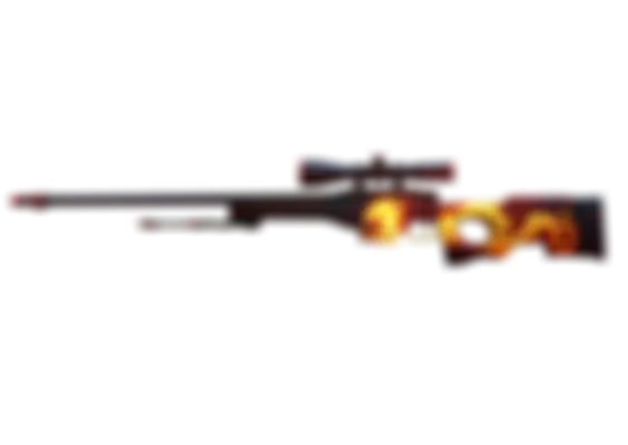 AWP | Wildfire (Battle-Scarred) float preview 1 %