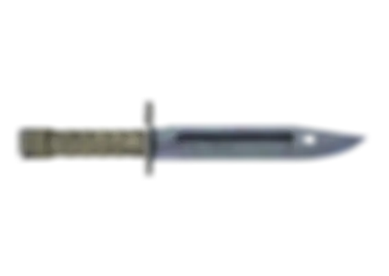 ★ Bayonet | Blue Steel (Well-Worn) float preview 0 %