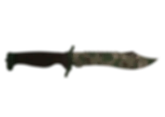 ★ Bowie Knife | Forest DDPAT (Well-Worn) float preview 6 %