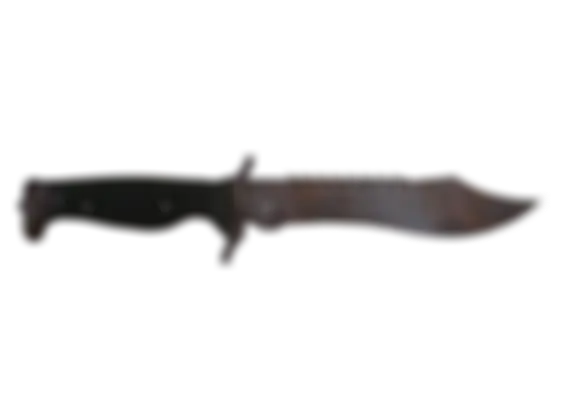 ★ Bowie Knife | Rust Coat (Well-Worn) float preview 40 %
