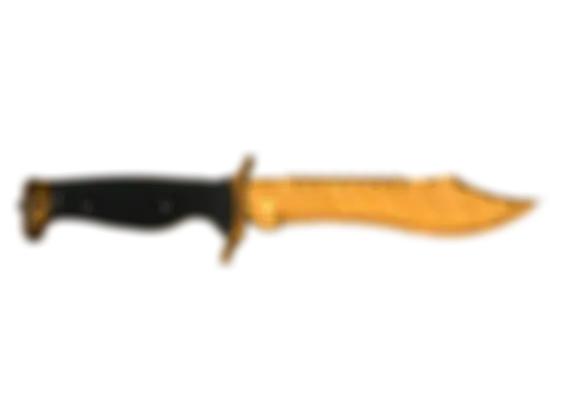 ★ Bowie Knife | Tiger Tooth (Factory New) float preview 0 %