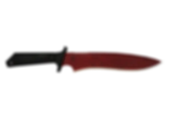 ★ Classic Knife | Crimson Web (Well-Worn) float preview 6 %