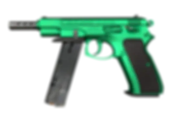 CZ75-Auto | Emerald (Factory New) float preview 0 %