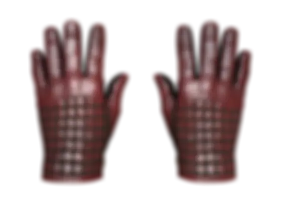 ★ Driver Gloves | Crimson Weave (Well-Worn) float preview 6 %