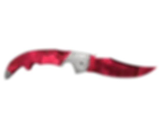 ★ Falchion Knife | Doppler (Factory New) - Ruby float preview 0 %