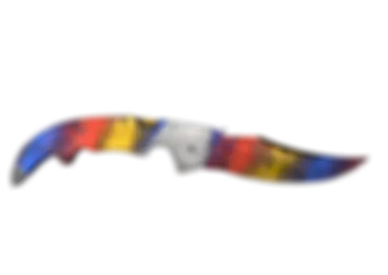 ★ Falchion Knife | Marble Fade (Factory New) float preview 0 %