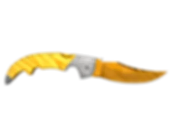 ★ Falchion Knife | Tiger Tooth (Factory New) float preview 0 %