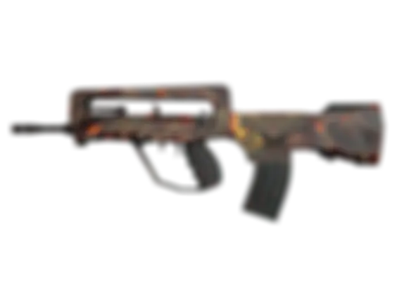 FAMAS | Eye of Athena (Well-Worn) float preview 0 %