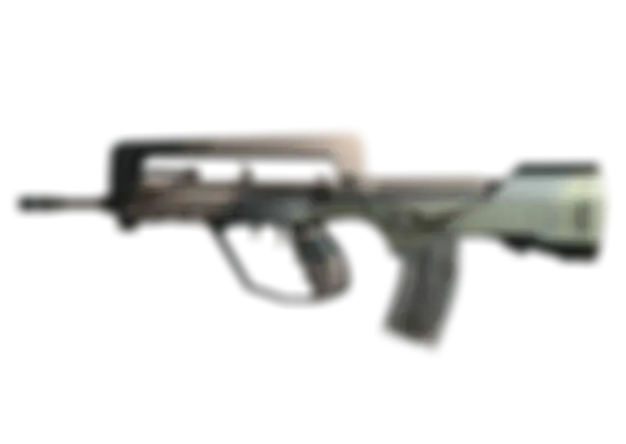 FAMAS | Sergeant (Well-Worn) float preview 10 %